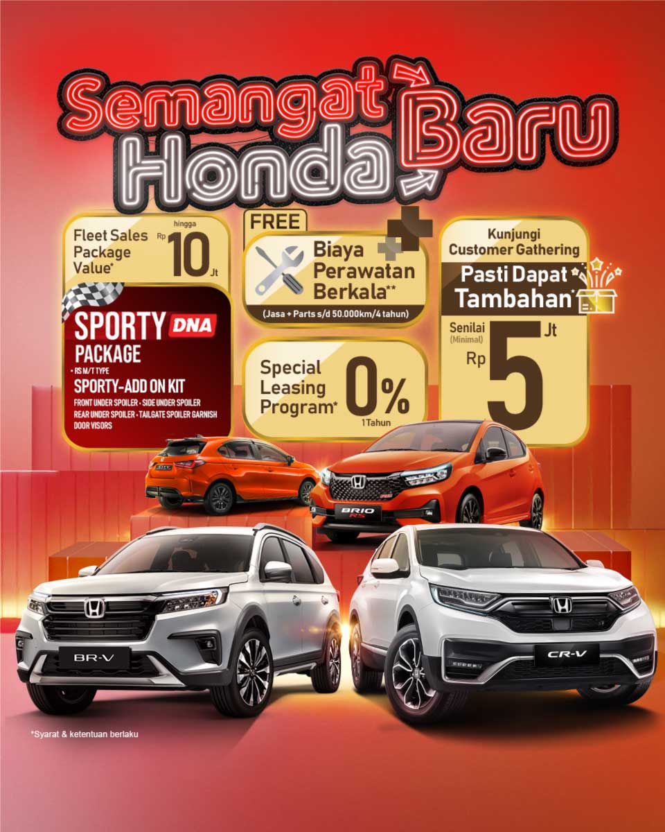 Program Penjualan "Semangat Baru Honda Baru"